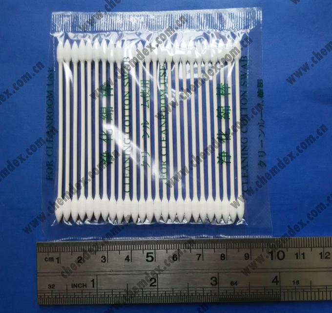15-003 Mini pointy Gun Tip Double Point Cleaning Cotton Swab for printer 100pcs