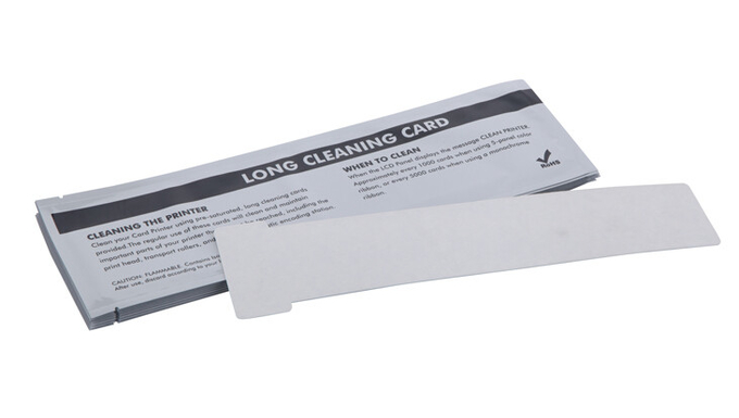 IDP Long Cleaning Card/Magicard Enduro Cleaning Kit 3633-0081/card printer Long Cleaning card/360mm length cleaning card