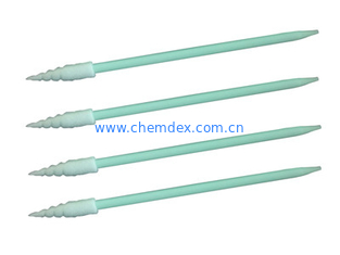 China CH-F751 Double Cusp Foam Swab/Sponge Swab with Cusp end/Cleanroom Foam swab/Anti-static Cleaning Swab/cleanroom swabs supplier