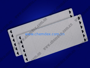 China Bill validator diamond magnetic flocked cleaning card supplier