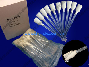 China Zebra 105909-057 Card printer Compatible Cleaning Kit / IPA Snap swab /4.5" Cleaning swab/pre-saturated iap snap swab supplier