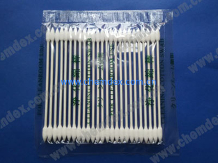 China CS15-003 (Huby 340 BB-003) Cleanroom Cotton Swab/paper handle cleanroom swab/cotton cleaning swab/huby340 cleaning swab supplier