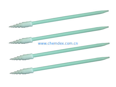 CH-F751 Double Cusp Foam Swab/Sponge Swab with Cusp end/Cleanroom Foam swab/Anti-static Cleaning Swab/cleanroom swabs supplier