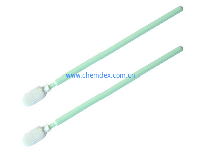 CH-PS766 ESD Cleanroom Microfiber swab/4" ESD Cleaning Swab/Microfiber cleanroom swabs/4" Texwipe compatible clean swab supplier