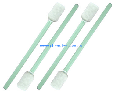 CH-PS714 ESD Cleanroom Polyster swab/5&quot; Anti-static Cleaning Swab/ESD cleanroom swabs/Texwipe compatible clean swab supplier