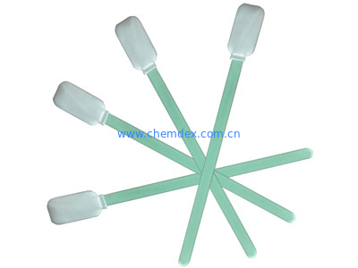 CH-PS714M ESD Cleanroom Microfiber swab/5" microfiber cleanroom swab/Anti-static Cleaning Swab/ESD cleanroom swabs supplier