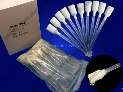 Zebra 105909-057 Card printer Compatible Cleaning Kit / IPA Snap swab /4.5" Cleaning swab/pre-saturated iap snap swab supplier
