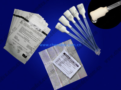 Evolis  A5021 Compatible Cleaning Kit/IPA Snap Swab/cleaning swab/pre-saturated swab/Card printer cleaning kit supplier