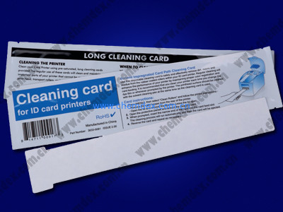 IDP Long Cleaning Card/Magicard Enduro Cleaning Kit 3633-0081/card printer Long Cleaning card/360mm length cleaning card supplier