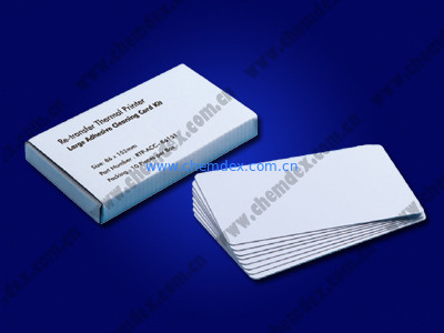 Re-transfer cleaning cards/card printer Adhesive Cleaning Card/DNP cleaning cards/JVC adhesive cleaning cards supplier