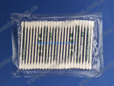 CS25-001 (Huby 340 CA-002) Cleanroom Cotton Swabs/paper handle cleanroom swab/cotton cleaning swab/huby340 cleaning swab supplier