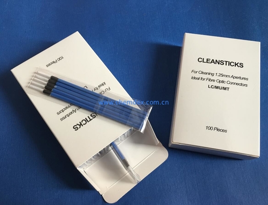 CH-PS542 ESD Cleanroom Microfiber swab/1.25mm optic fiber Cleaning Swab/Apertures ideal Fibre Optic Connector supplier