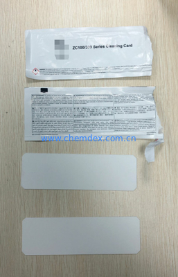 Zebra ZC100/300 compatible cleaning card kits/105999-310 cleaning card/Zebra ZC serise clean card for ZC100/ZC300/ZC350 supplier