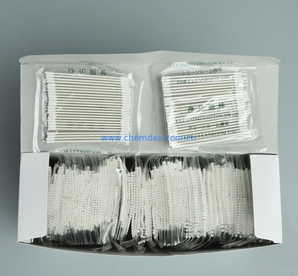 CS15-006 (Huby 340 BB-012) Cleanroom Cotton Swabs/paper handle cleanroom swab/cotton cleaning swab/cleanroom cotton swab supplier