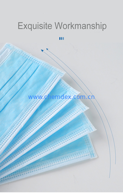 wholesale disposable facemask 3 ply non-woven facemask health Earloop in stock fast delivery supplier